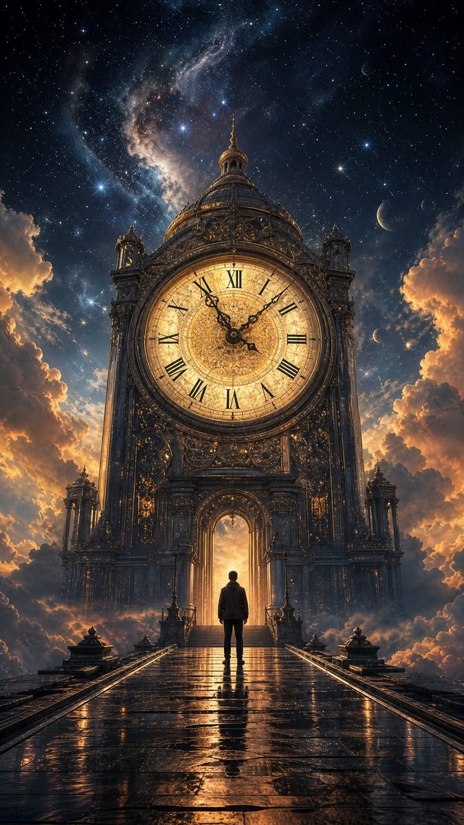 Cosmic Clock Tower Traveler