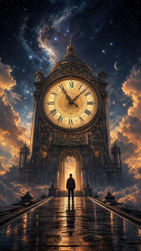 Cosmic Clock Tower Traveler