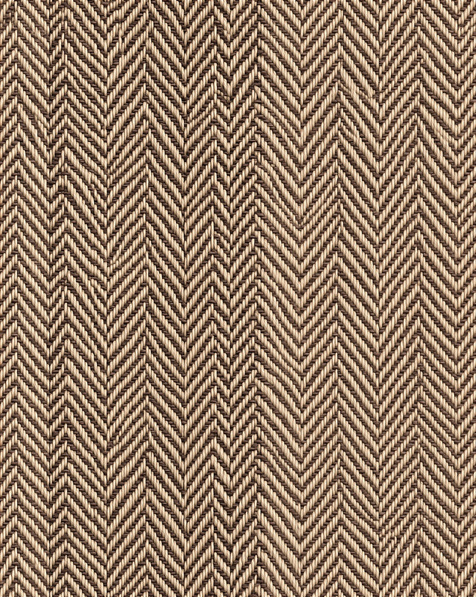 Seamless textile pattern subtle herringbone weave texture warm oat...
