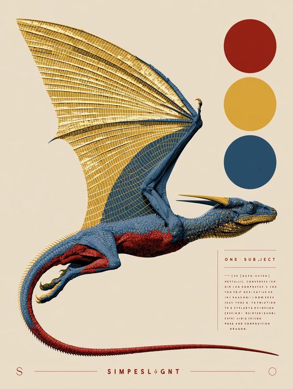A digital illustration in Metallic Vector Realism style Subject...