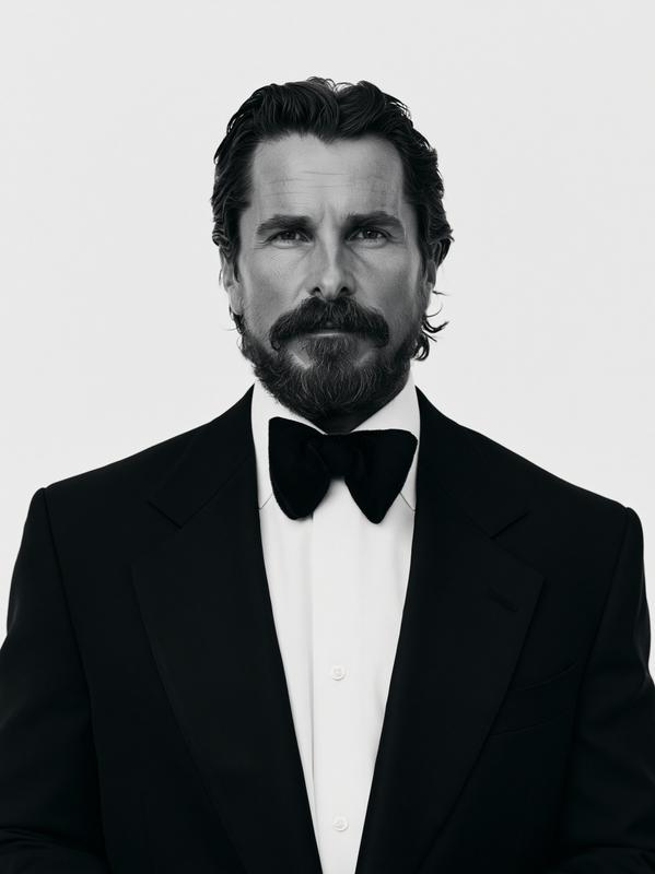 Christian Bale photographed by Sante d'Orazio for Allure Magazine...