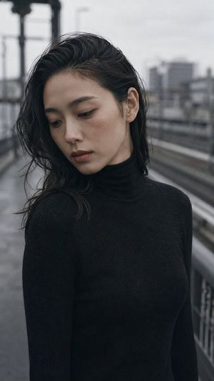 日本女性电影感肖像