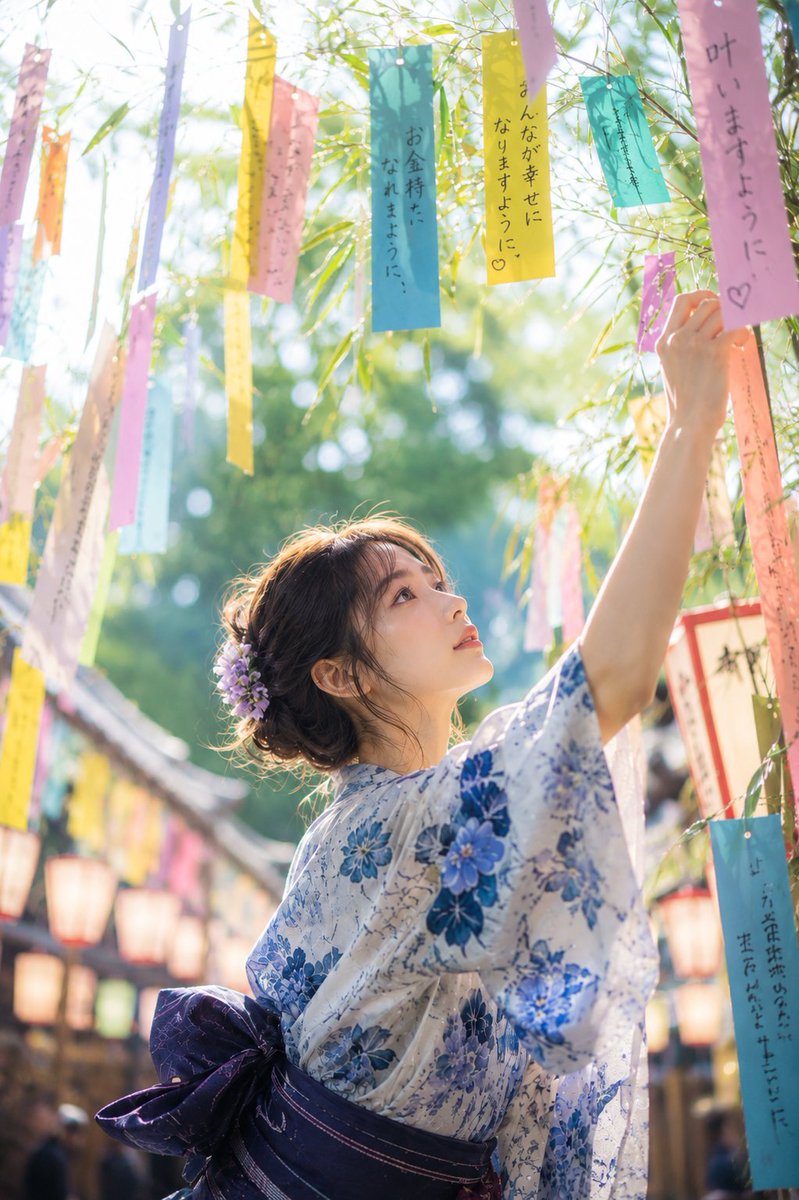 Tanabata Yukata Portrait