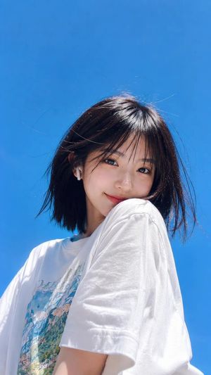 清新夏日生活感人像