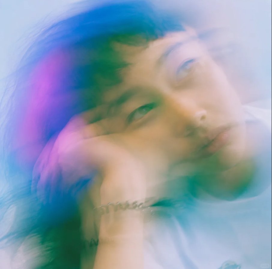 梦幻动态模糊肖像