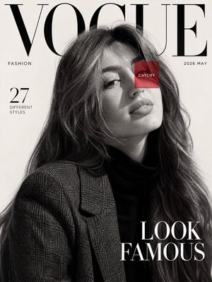 Vogue 杂志封面社论