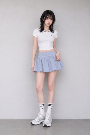 运动风女性休闲夏季穿搭