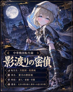 月下战国谍影海报
