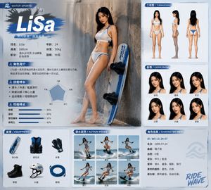 LiSa 滑水角色设定表