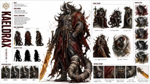 Kaeldrax 动漫时尚角色概念图