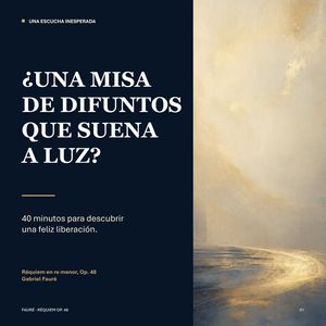 Fauré 安魂曲光影海报