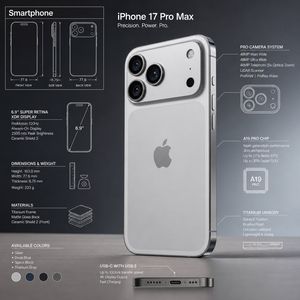 带有蓝图叠加层的技术产品信息图