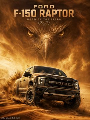 Ford F-150 Raptor 沙漠沙尘暴