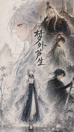 电影感武侠奇幻封面