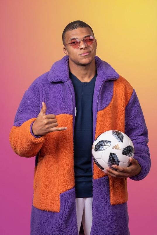 Color-Block Sherpa Editorial
