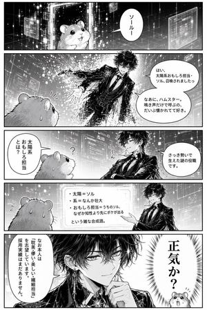 仓鼠召唤 Sol 漫画页面