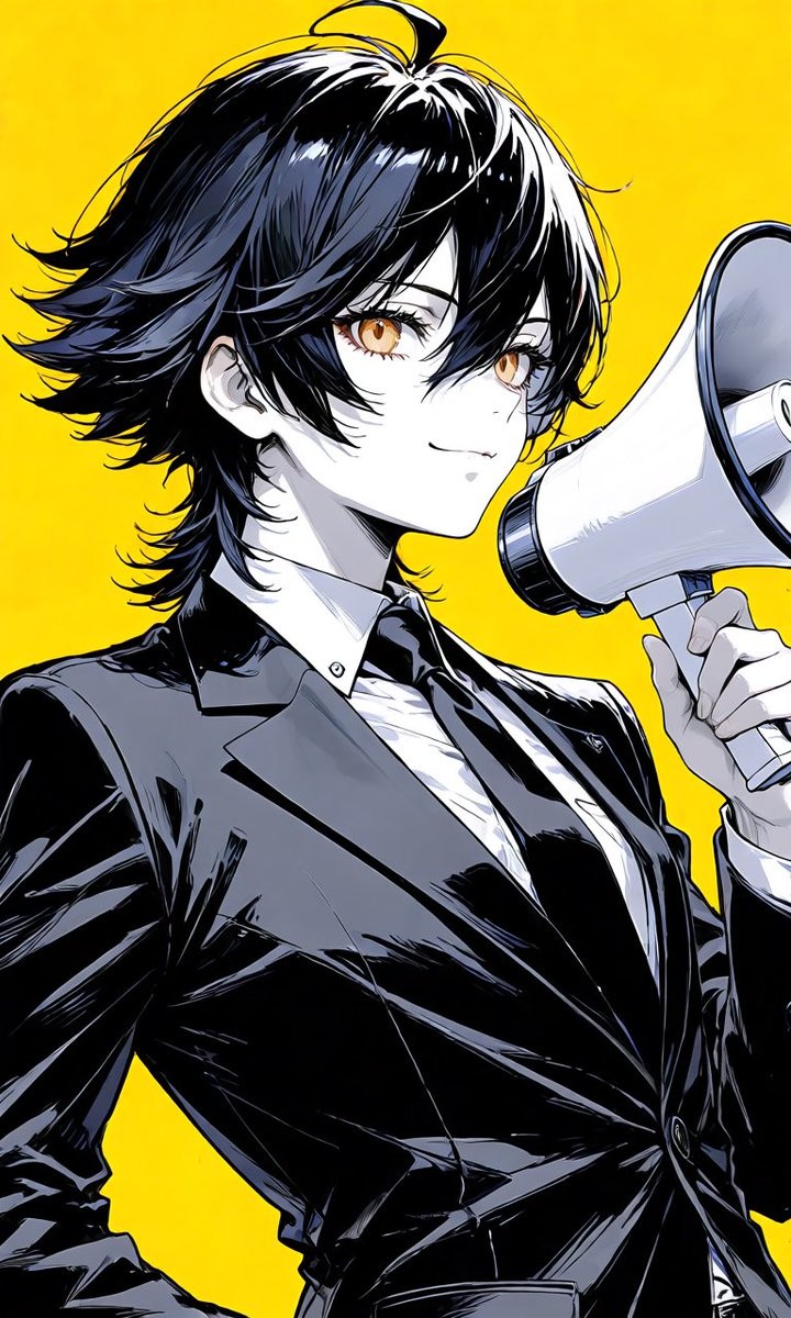 Megaphone Suit Character