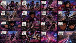 蜘蛛侠:平行宇宙风格漫画项目
