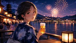 京都夏日祭烟火