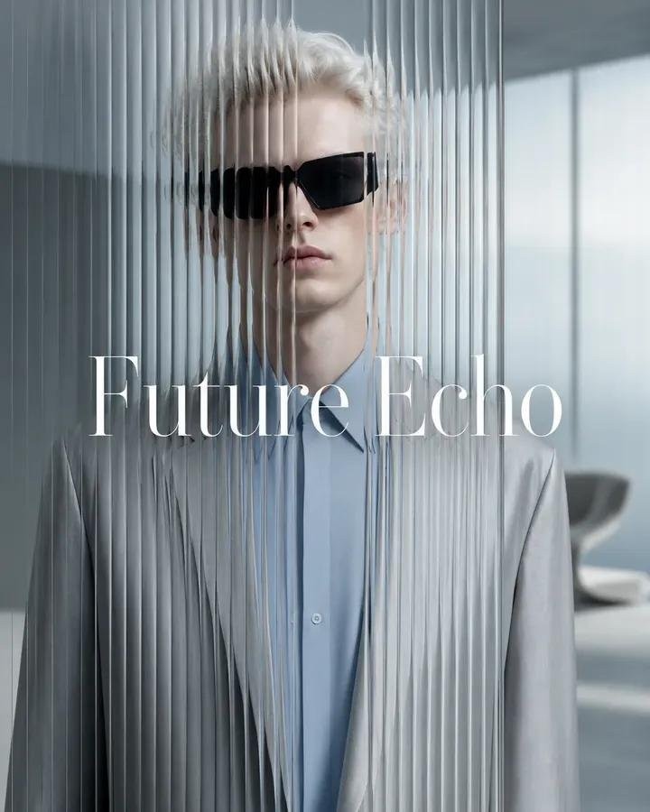 Corrugated Glass Luxury Fashion