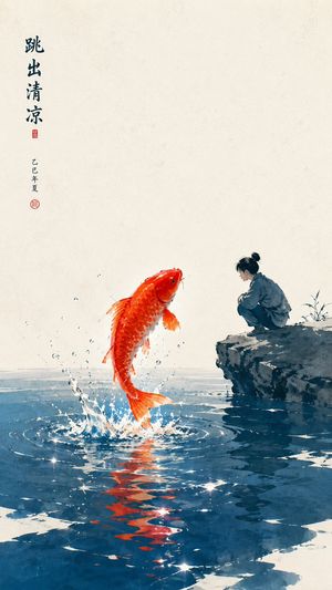 东方禅意极简壁纸