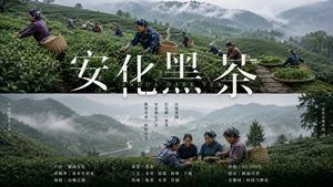 安化黑茶山地海报