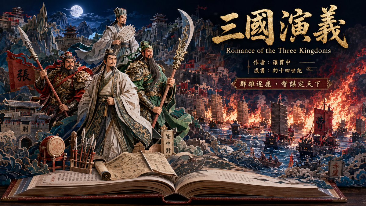 三国演义立体书场景