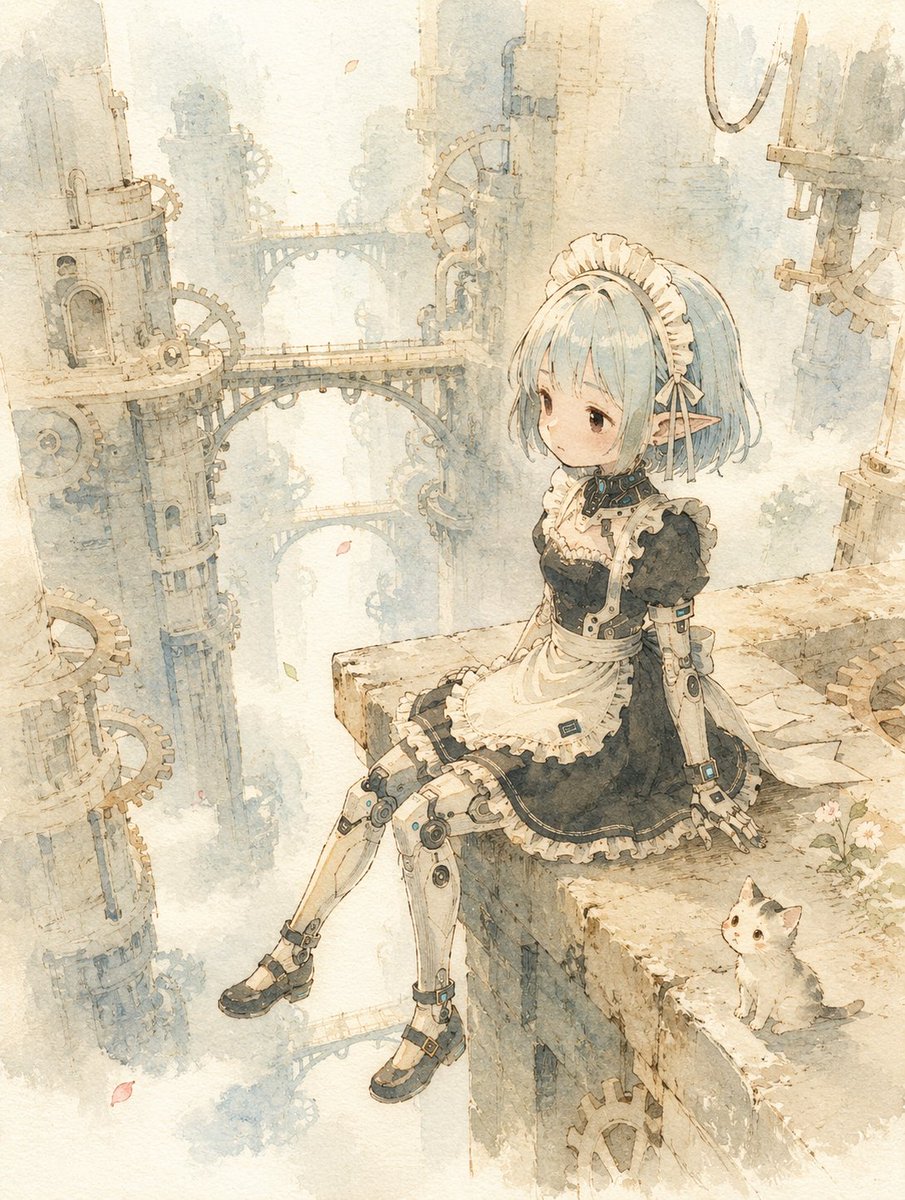怀旧日式儿童插画风格