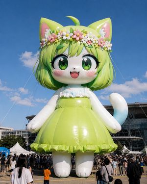 巨型角色气球雕塑
