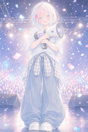 柔和动漫偶像演唱会谢幕