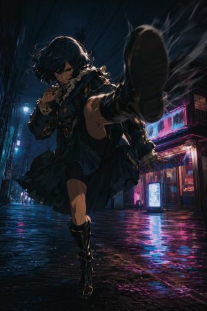 Anime Alley Kick Transformation