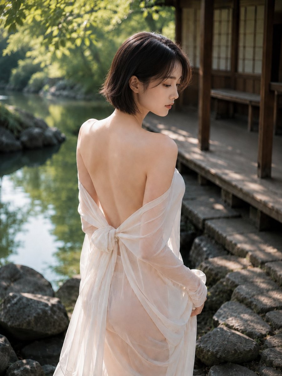 White Knot Garden Portrait