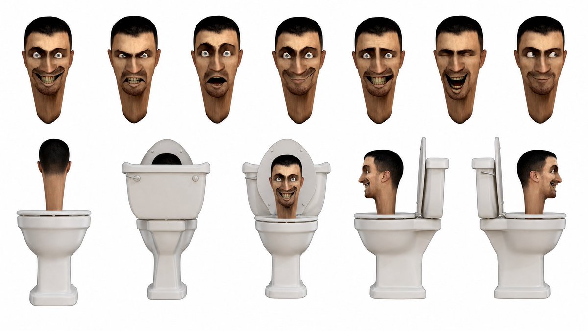 Skibidi Toilet 角色设定图生成器