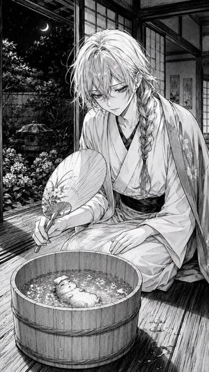 月下仓鼠冰浴漫画
