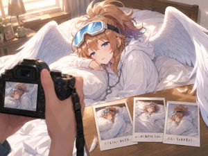 动漫角色起床视角 (POV)
