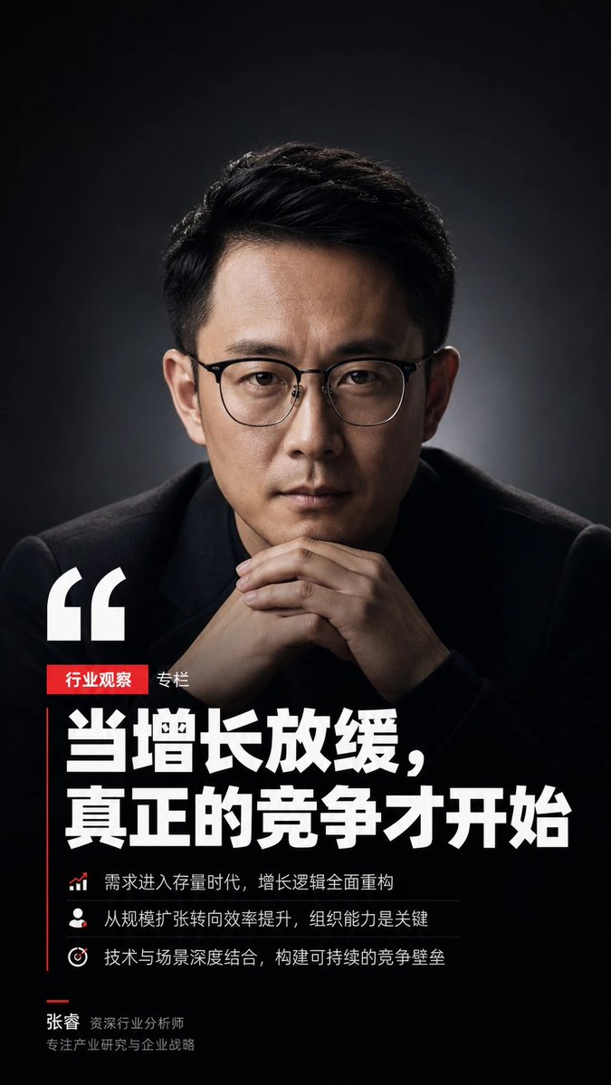 深色系中国行业语录海报