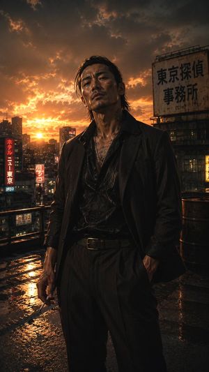 东京黑色侦探屋顶