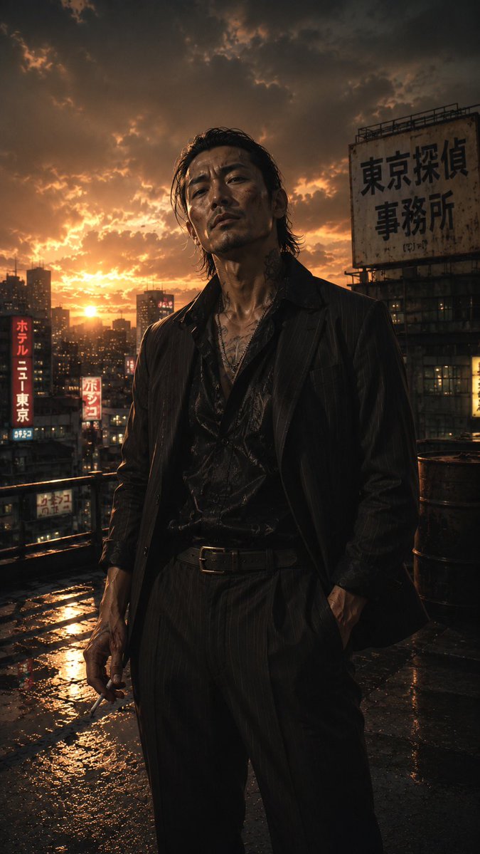 东京黑色侦探屋顶