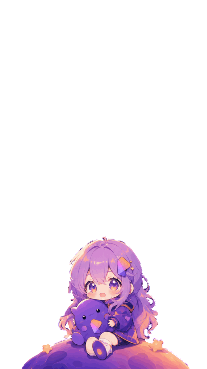 Q 版紫色太空少女