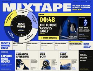Mixtape Zine 网页重新设计