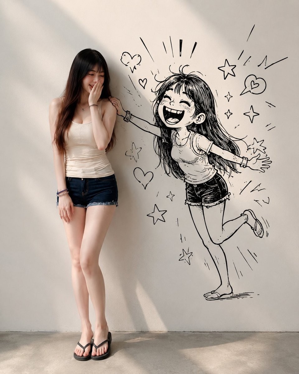 Doodle Alter-Ego Editorial