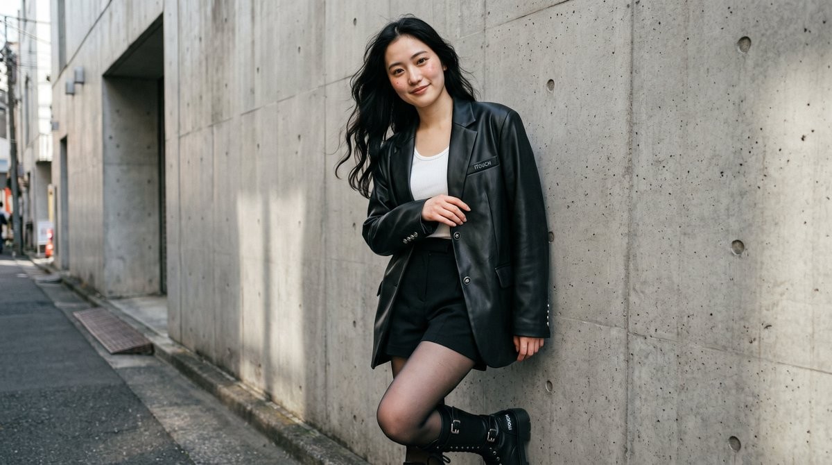 Japanese Street-Fashion Candid