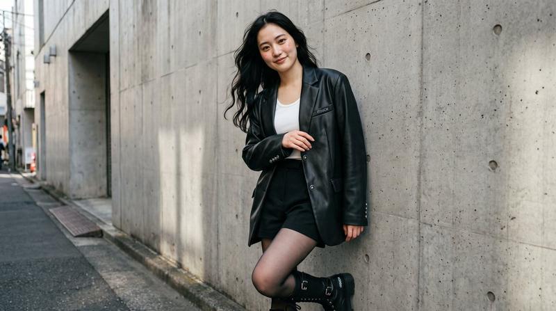 Japanese Street-Fashion Candid