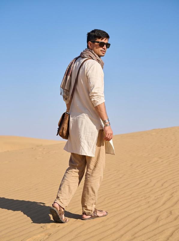 Sahara Cinematic Portrait