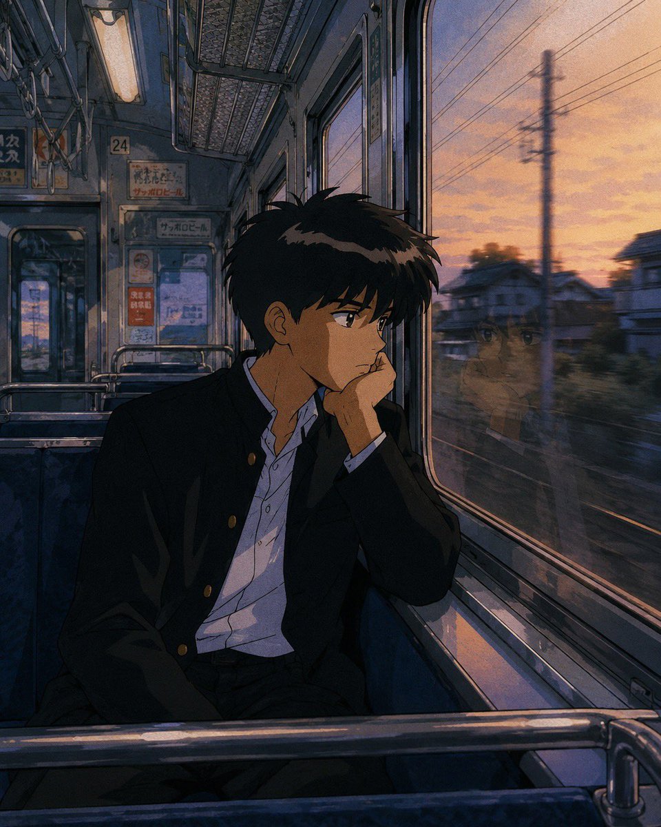 90 年代复古日本动画场景