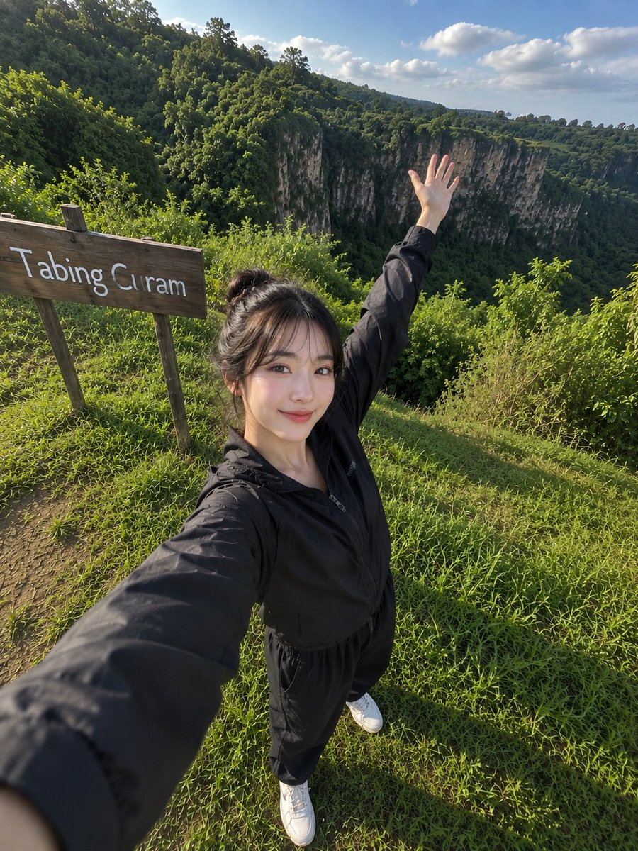 智能手机旅行自拍提示词