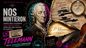 Telemann 巴洛克丑闻海报