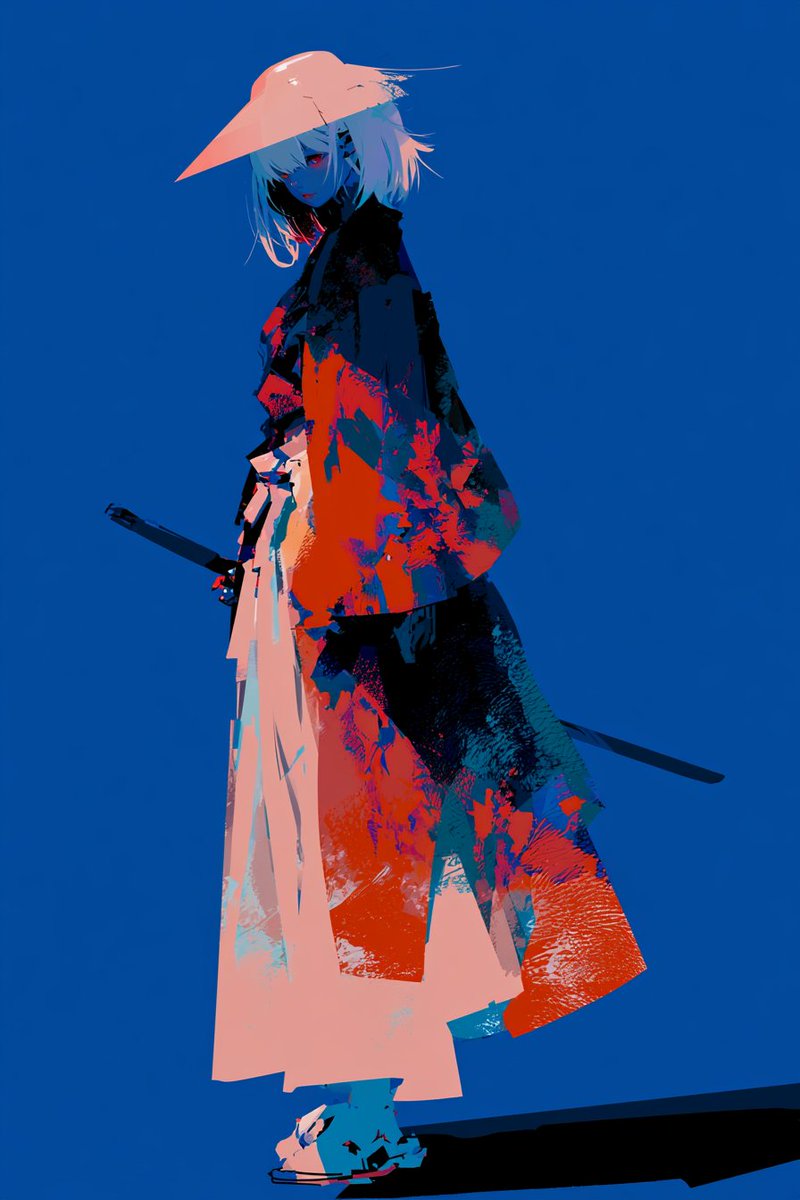 女性机械浪人角色艺术