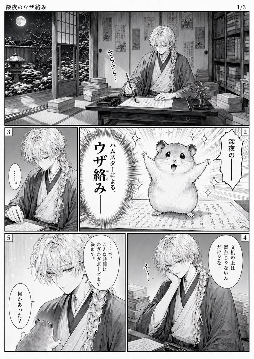 深夜仓鼠漫画页