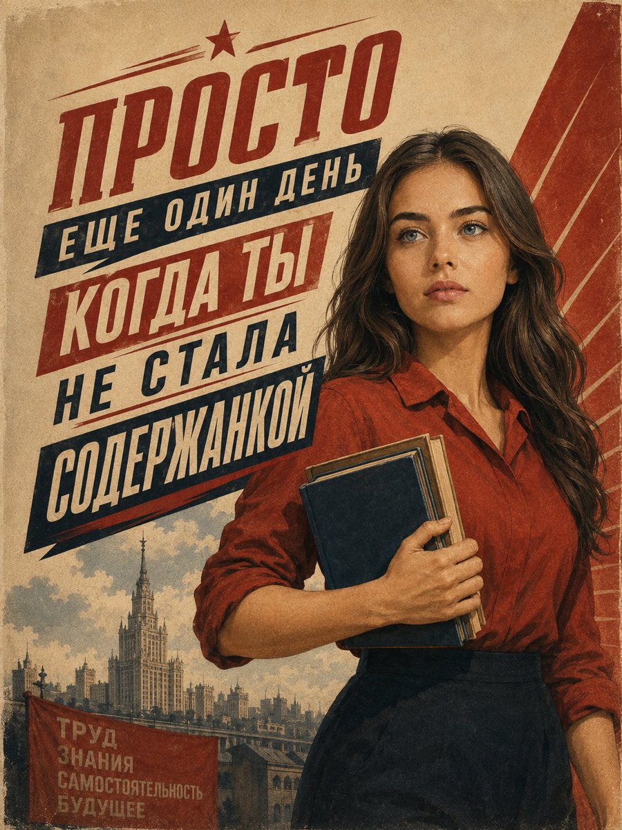 Soviet Student Discipline Poster